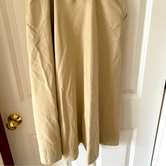 A.L.C. Varelli Women’s Button Front Midi Dress Khaki Tan Size 4 - Picture 9 of 13
